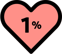 1%